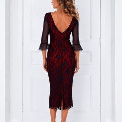 Dress Desie Maniche Pizzo Option 291 RossaSpina 2 Wear & More