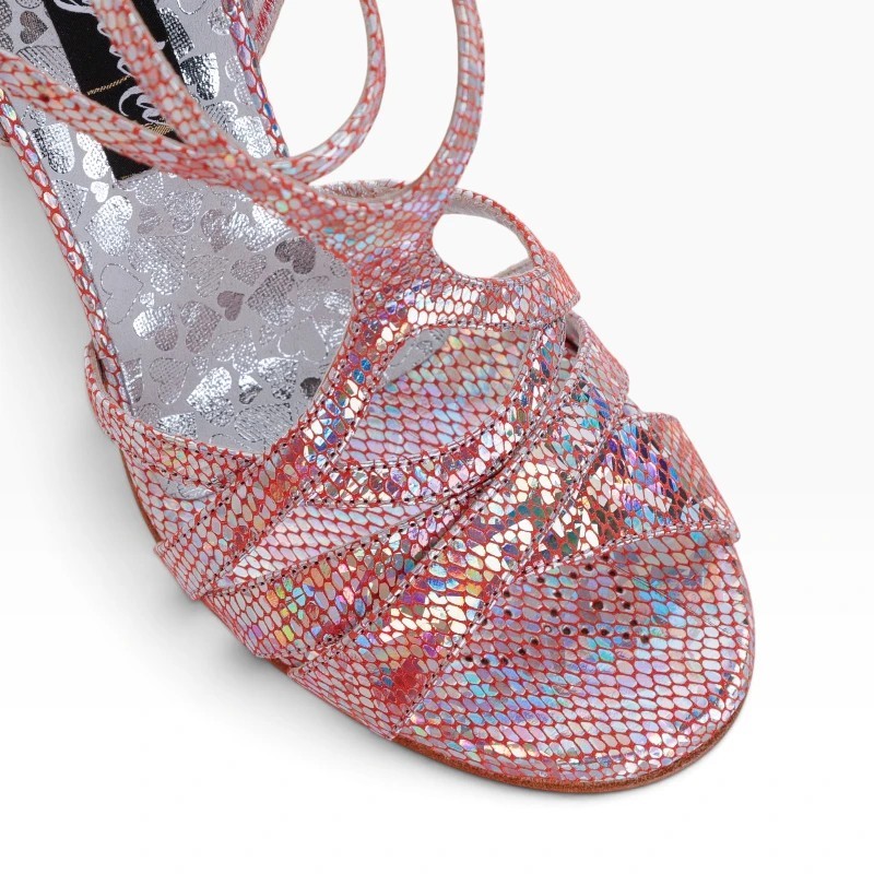 GIULIA ROSATO CANGIANTE Tacco 8 cm Tangolera 3 - WEAR & MORE