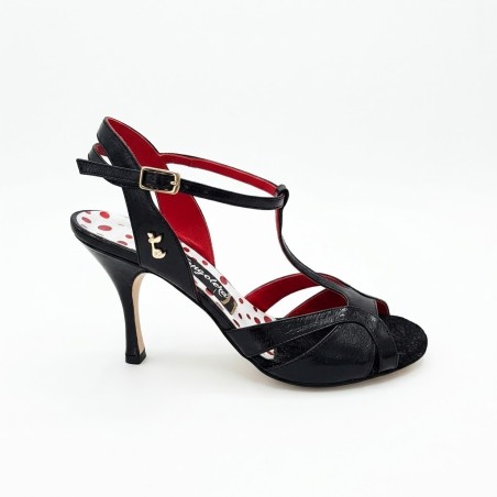 Scarpe da Tango MARELLA VERNICE NERA SOFT Tacco 8 cm – Tangolera Shoes | WearAndMore