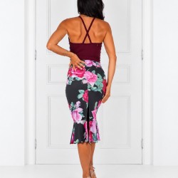Set Skirt Tubino Frou Frou Option 91 + Top Vogatore Paillettes Option 41