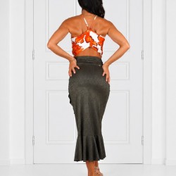 Completo Gonna Lara Option 13 + Top Vogatore Option 42 |RossaSpina