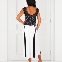 Completo Gonna Samba Option 41 + Top Seline Cuore Option 42  |RossaSpina