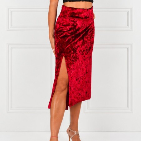 Gonna Samba Ciniglia Martellata Option 42 RossaSpina 1 Wear & More
