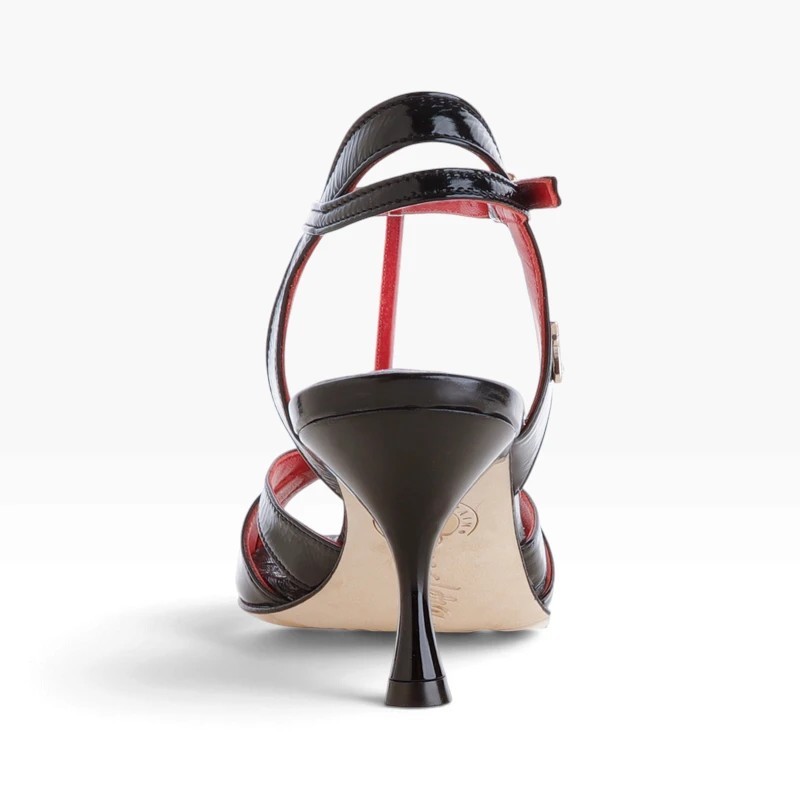 MARELLA NERO VERN.SOFT Heel 6 cm BOOKING SHOES Tango Shoes – Tangolera Shoes | WearAndMore
