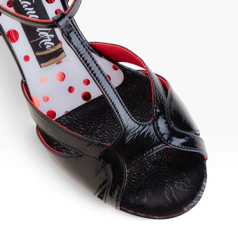 Scarpe da Tango MARELLA NERO VERN.SOFT Tacco 6 cm SCARPE IN PRENOTAZIONE– Tangolera Shoes | WearAndMore