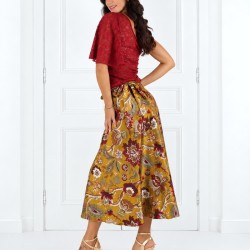 Completo Gonna Pareo Option 49 + Top Cher Option 1 |RossaSpina
