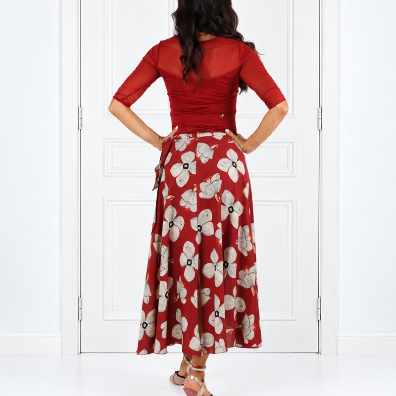 Set Skirt Pareo Option 50 + Top Maglietta Cuore Option 141 | RossaSpina