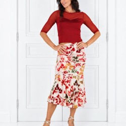 Completo Tubino Frou Frou Arriccio Option 92 + Top Maglietta Cuore Option 141 |RossaSpina