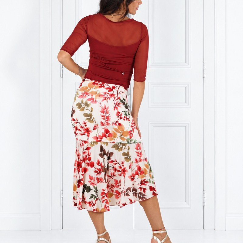Completo Tubino Frou Frou Arriccio Option 92 + Top Maglietta Cuore Option 141 |RossaSpina