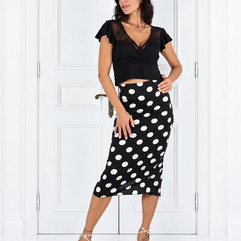 Completo Tubino Vita Alta Option 100 + Top Sunny Option 16 |Rossa Spina