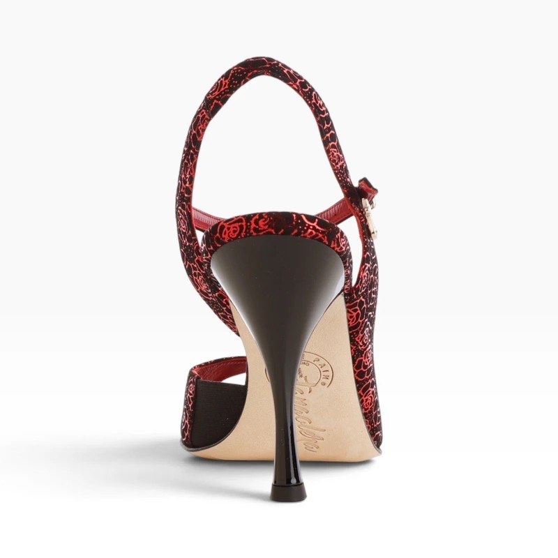 MARA ROSE ROSSE CONFORT Heel 8 cm BOOKING SHOES Tango Shoes – Tangolera Shoes | WearAndMore