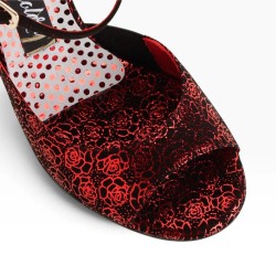 MARA ROSE ROSSE CONFORT Heel 8 cm BOOKING SHOES Tango Shoes – Tangolera Shoes | WearAndMore