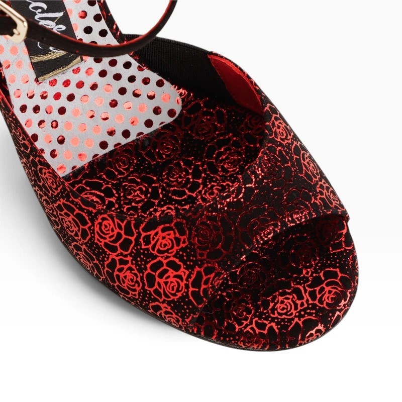 MARA ROSE ROSSE CONFORT Heel 8 cm BOOKING SHOES Tango Shoes – Tangolera Shoes | WearAndMore