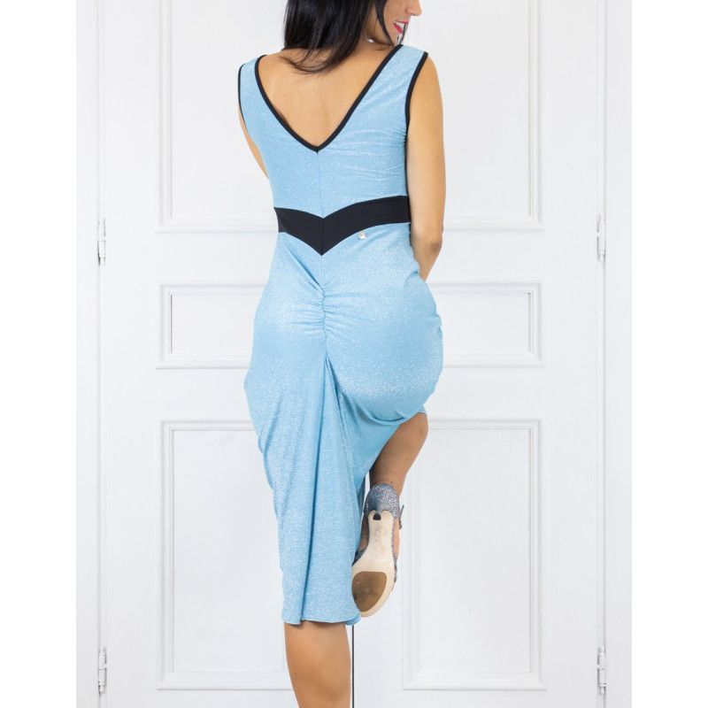 Dress Desie Svasato Spezzato Lurex Option 162