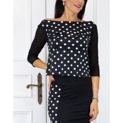 Top Serena Maniche Option 114 RossaSpina 1 - WEAR & MORE 