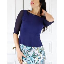 Top Serena Maniche Option 131 RossaSpina 1 - WEAR & MORE 