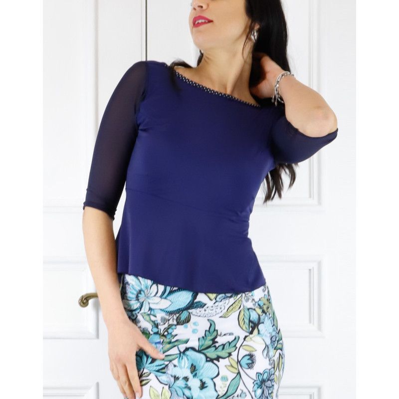 Top Serena Maniche Option 131 RossaSpina 1 - WEAR & MORE 