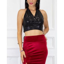 Top Sole Paillettes Option 22 RossaSpina 1 - WEAR & MORE 