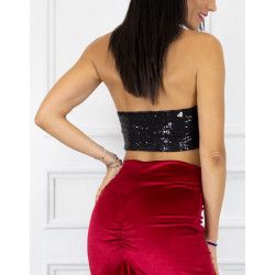 Top Sole Paillettes Option 22 RossaSpina 2 - WEAR & MORE 