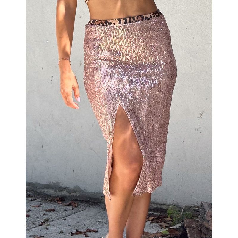 Skirt Tubino Spacco Paillettes Option 9