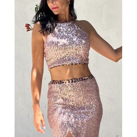 Top Vogatore Paillettes Option 31 RossaSpina 1 - WEAR & MORE 