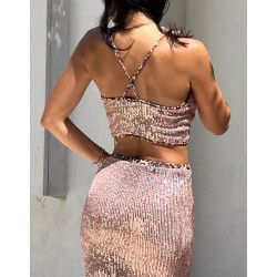 Top Vogatore Paillettes Option 31 RossaSpina 3 - WEAR & MORE 