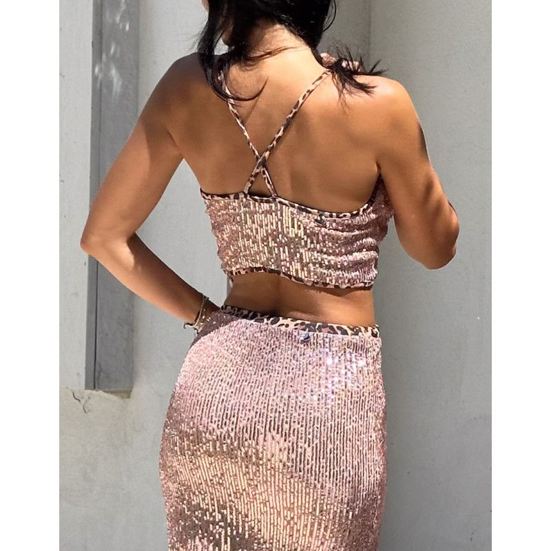 Top Vogatore Paillettes Option 31 RossaSpina 3 - WEAR & MORE 