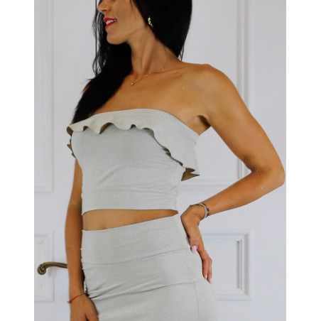 Top Fascia Lurex Option 21 RossaSpina 1 - WEAR & MORE 