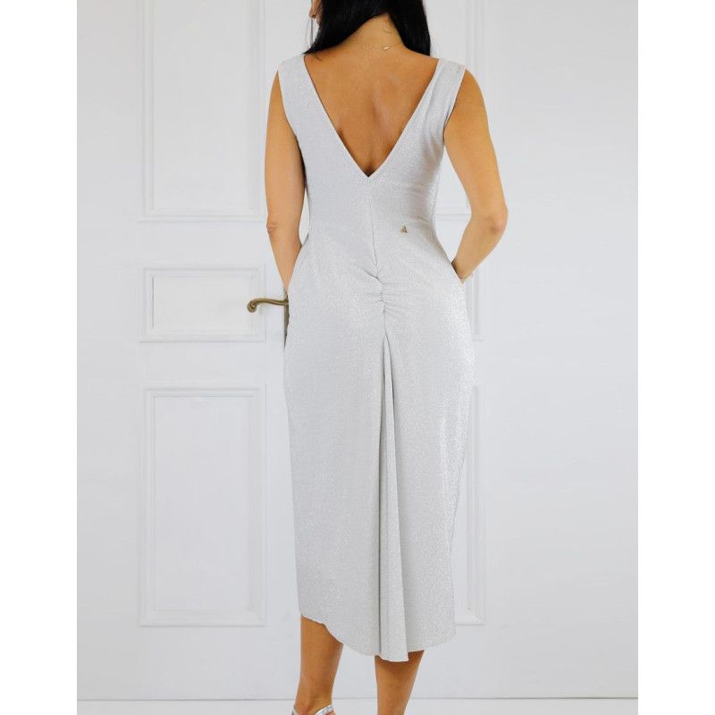 Abito Desie Coda Lurex Option 225 RossaSpina 2 - WEAR & MORE 