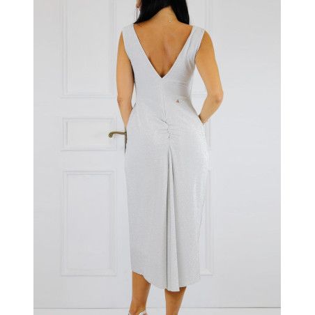 Abito Desie Coda Lurex Option 225 RossaSpina 2 - WEAR & MORE 