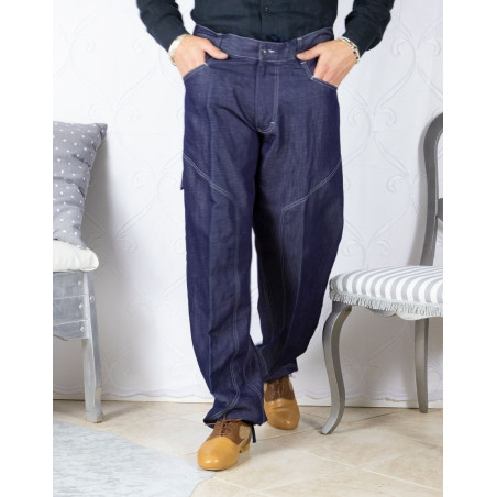 Pantalone da uomo Mod. Johnny 02 Option 8 Jeans Pesante|Rossa Spina