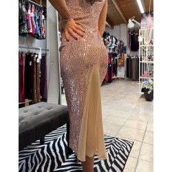 Abito Sally Paillettes Option 47 RossaSpina 2 - WEAR & MORE 
