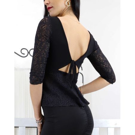 Top Serena Maniche Option 142 RossaSpina 2 - WEAR & MORE 