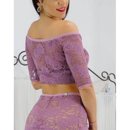 Top Maglietta Pizzo Option 65 RossaSpina 2 - WEAR & MORE 