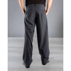 Men's Trousers Jack Mod. 06 Option 5 Pinstripe Blue Grey color