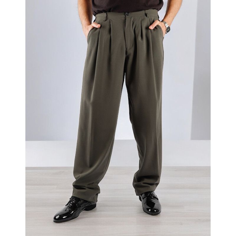 Pantalone da uomo Mod. Tom 04 Option 11 Colore Fango