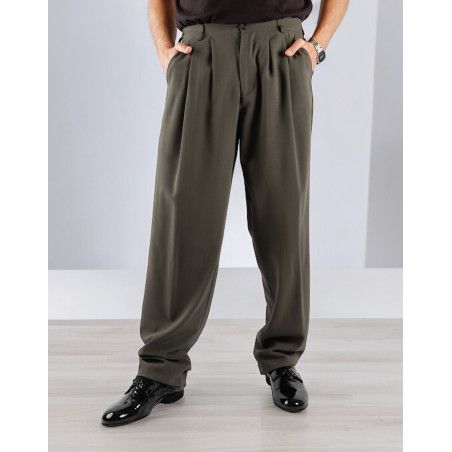 Pantalone da uomo Mod. Tom 04 Option 11 Colore Fango