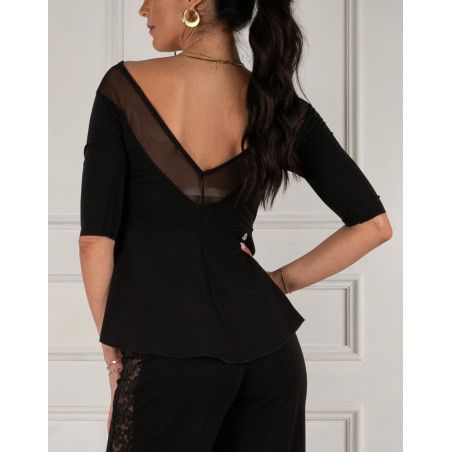 Top Seline Trasparent Option 76 RossaSpina 2 - WEAR & MORE 