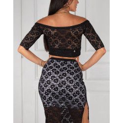 Top Maglietta Pizzo Option 75 RossaSpina 2 - WEAR & MORE 