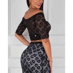 Top Maglietta Pizzo Option 75 RossaSpina 3 - WEAR & MORE 