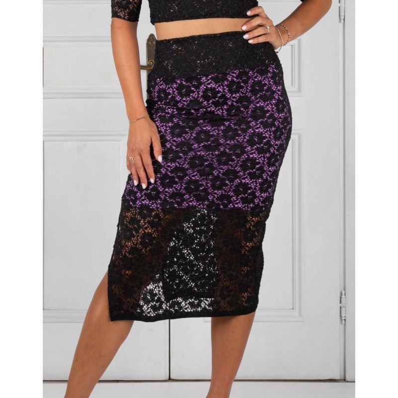 Tubino Vita Alta Pizzo Option 81 RossaSpina 1 - WEAR & MORE 