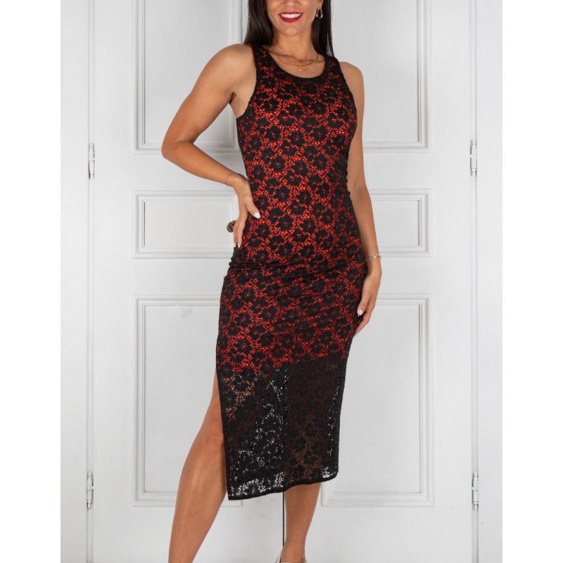 Abito Canotta Pizzo Option 2 RossaSpina 1 - WEAR & MORE 