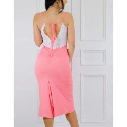 Abito Pamela 2 Schiena Pizzo Option 33 RossaSpina 3 - WEAR & MORE