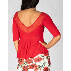 Top Seline Trasparent Option 82 RossaSpina 2 - WEAR & MORE 