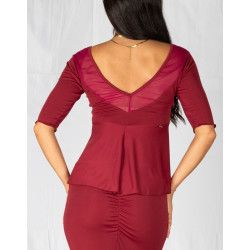 Top Seline Trasparent Option 84 RossaSpina 2 - WEAR & MORE 