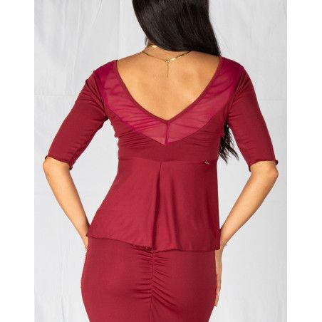 Top Seline Trasparent Option 84 RossaSpina 2 - WEAR & MORE 