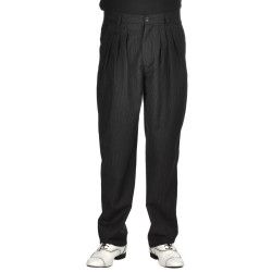 Men's Trousers Bradly Mod. 05 Option 1 Black Pinstripe color