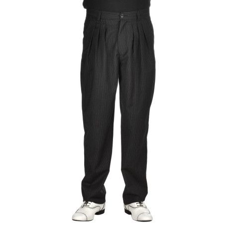 Men's Trousers Bradly Mod. 05 Option 1 Black Pinstripe color