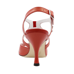 FLORA ROSSO Heel 7 cm