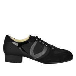 JOLE SNEAKERS NERO Heel 3 cm Tangolera 1 - WEAR & MORE 